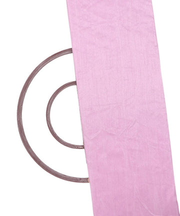 Lavender Colour Plain Dupion Silk Fabric